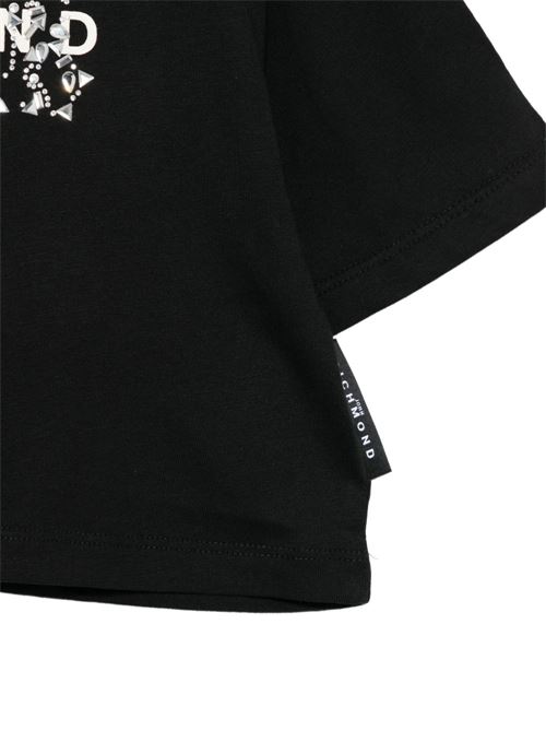 T-shirt bambina Richmond Junior nera RICHMOND Junior | RGP26203TST9BLACK